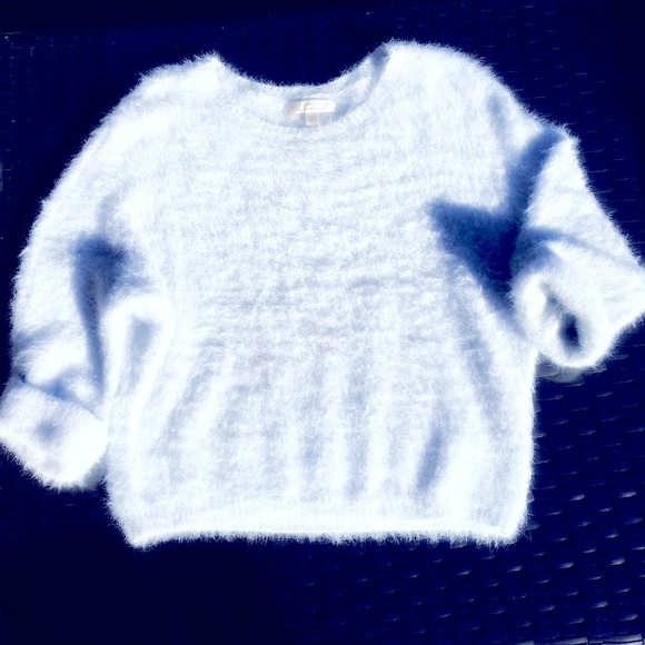 Rare Find! So Soft and Fun Baby Blue Sweater - Picture 1 of 7